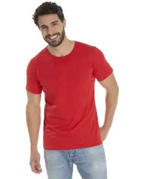 Camiseta de Algodão Premium Vermelha