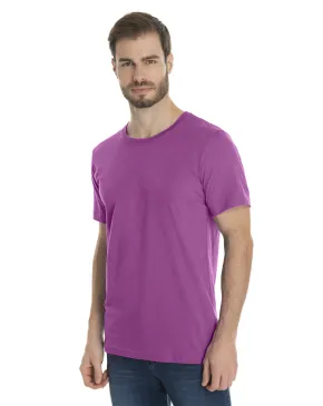 Camiseta de Algodão Premium Roxa