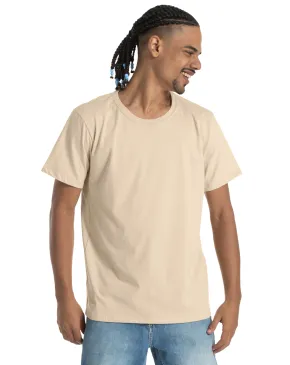 KIT 5 Camisetas de Algodão Premium Areia