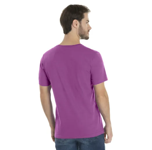 Camiseta de Algodão Premium Roxa