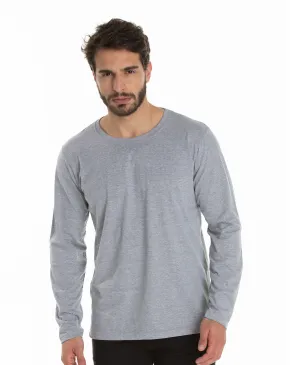 Kit 2 Manga Longa + Moletom Canguru Masculino 3