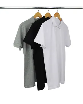 Kit 3 Camisas Polo Piquet Masculinas 3
