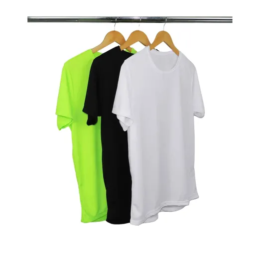 Kit 3 Camisetas Masculinas Dry Fit Proteção UV 30+ 5