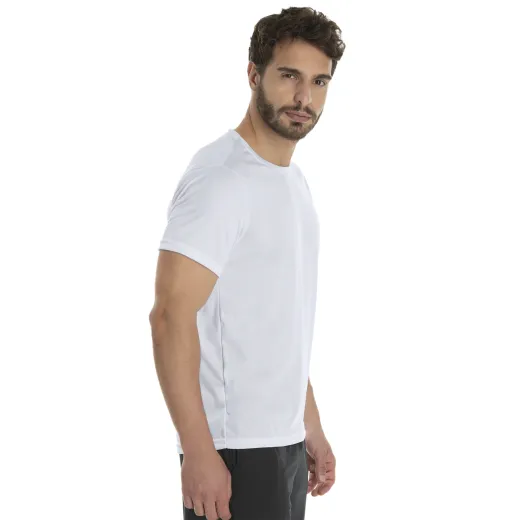 Camiseta Dry Fit Branca Proteção UV 30+