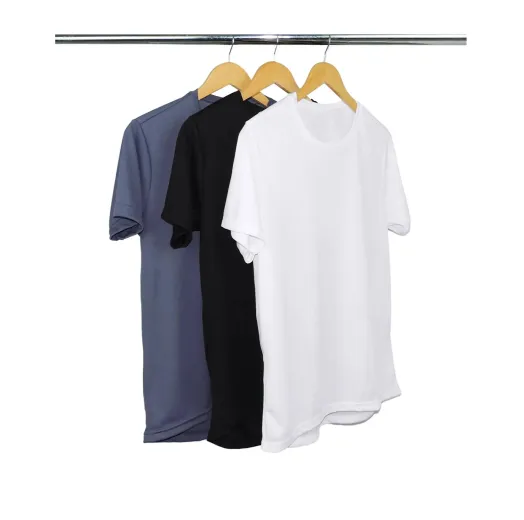 Kit 3 Camisetas Masculinas Dry Fit Proteção UV 30+ 2