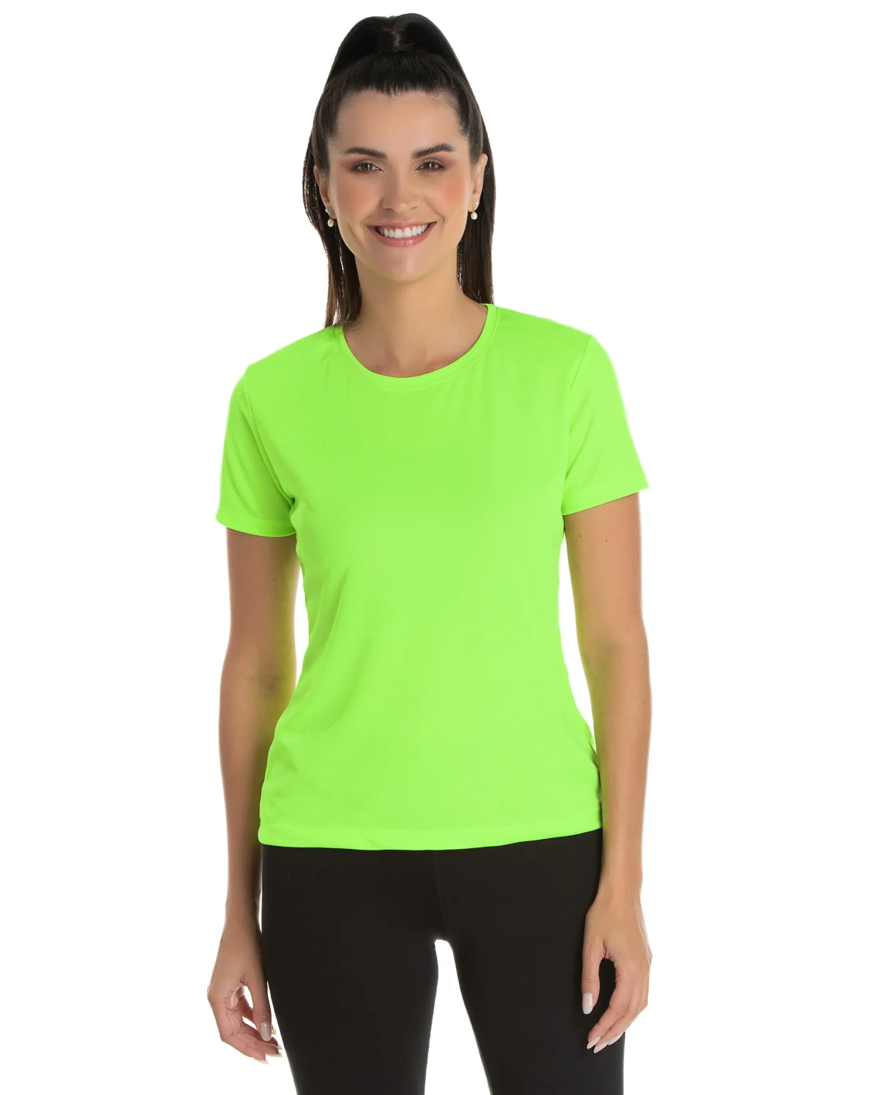 Kit 5 Camisetas Femininas Dry Fit Proteção UV 30+ 14