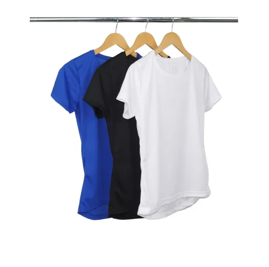 Kit 3 Camisetas Femininas Dry Fit Proteção UV 30+ 7