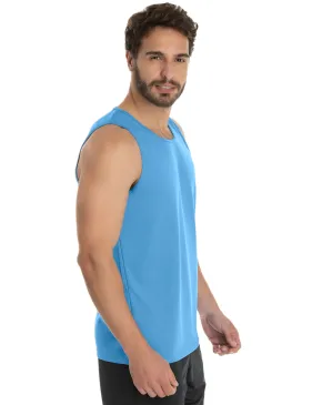 Regata Dry Fit Azul Claro Proteção UV 30+