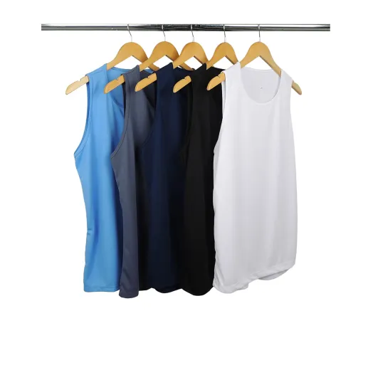 Kit 5 Regatas Dry Fit Proteção UV 30+ Basicas 14