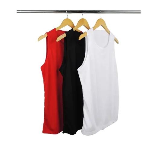 Kit 3 Regatas Masculinas Dry Fit Proteção UV 30+ 5