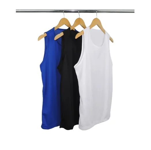 Kit 3 Regatas Masculinas Dry Fit Proteção UV 30+ 4
