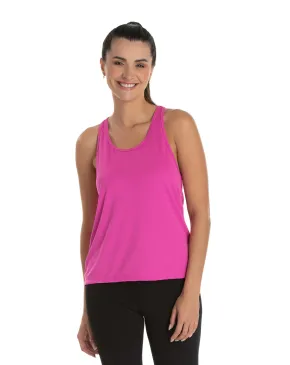 Kit 5 Regatas Feminina Dry Fit Rosa Pink Proteção UV 30+