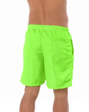 Short de Praia Masculino Verde Fluorescente 