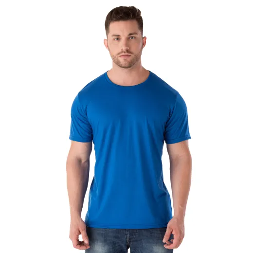 Camiseta PV / Malha Fria Azul Royal