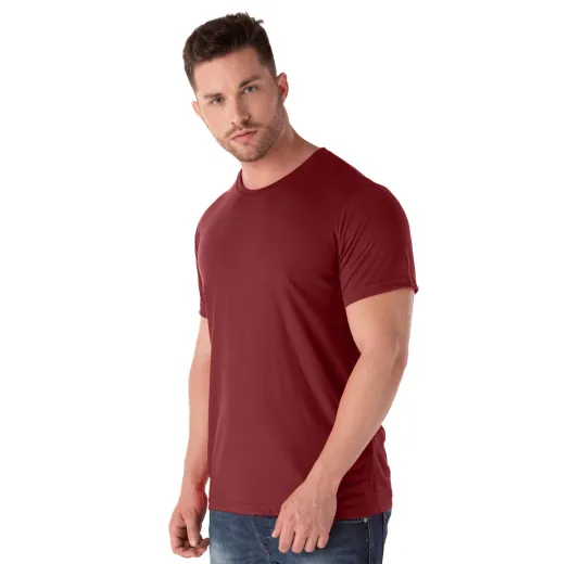 Kit 5 Camisetas Pv / Malha Fria Bordô