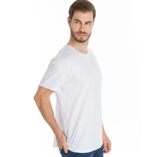 Kit 5 Camisetas PV / Malha Fria Branca