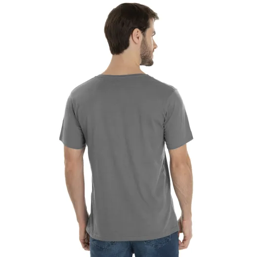 Camiseta PV/ Malha Fria Chumbo Escuro