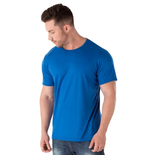 Camiseta PV / Malha Fria Azul Royal