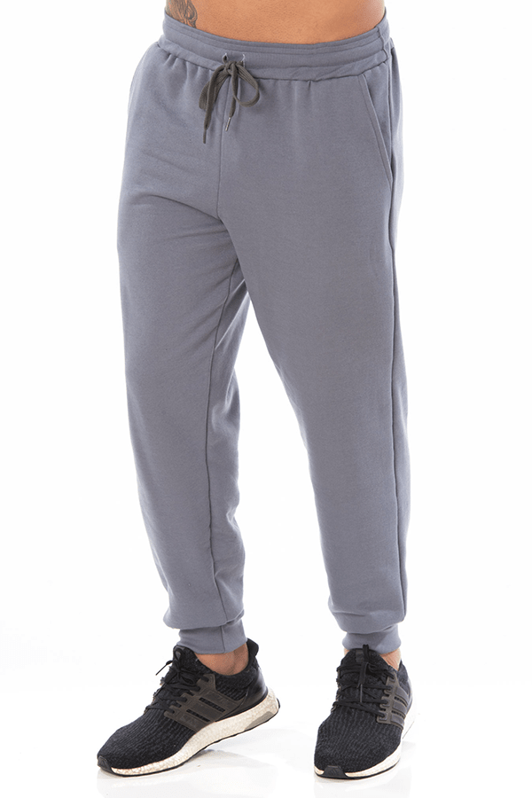 Calça Masculina de Moletom Azul Marinho Direto de Fábrica Loja