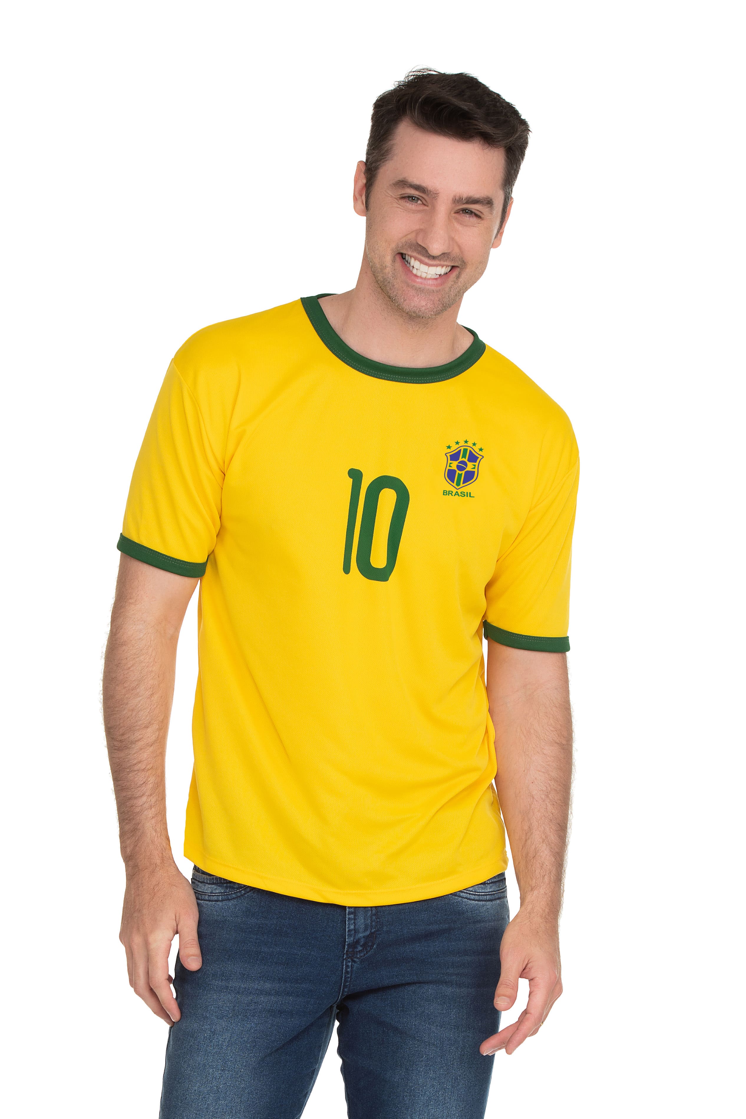 Camiseta Masculina Brasil Copa 2026 Dry Fit
