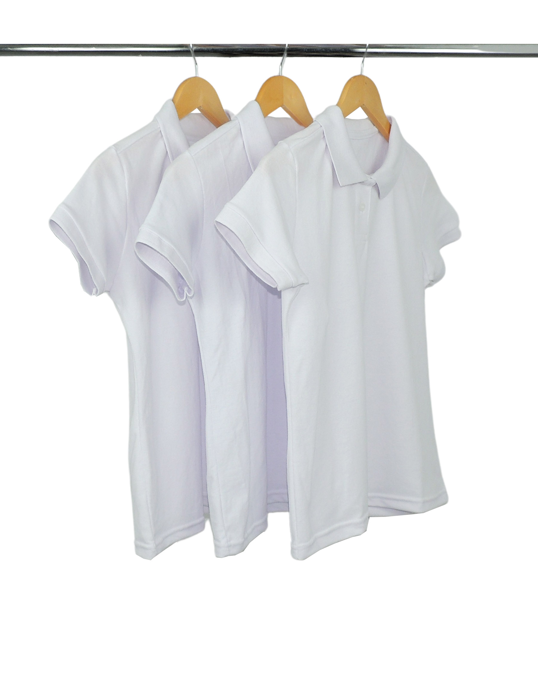 Kit 3 Camisas Polo Piquet Feminina 8