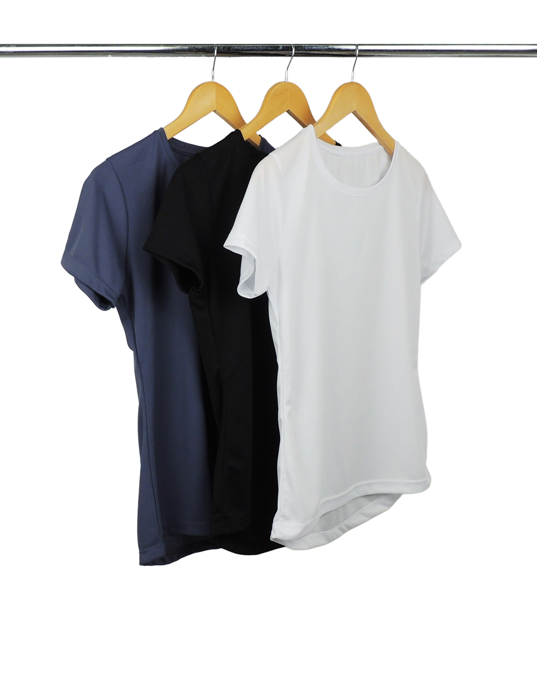 Kit 3 Camisetas Femininas Dry Fit Proteção UV 30+ 2
