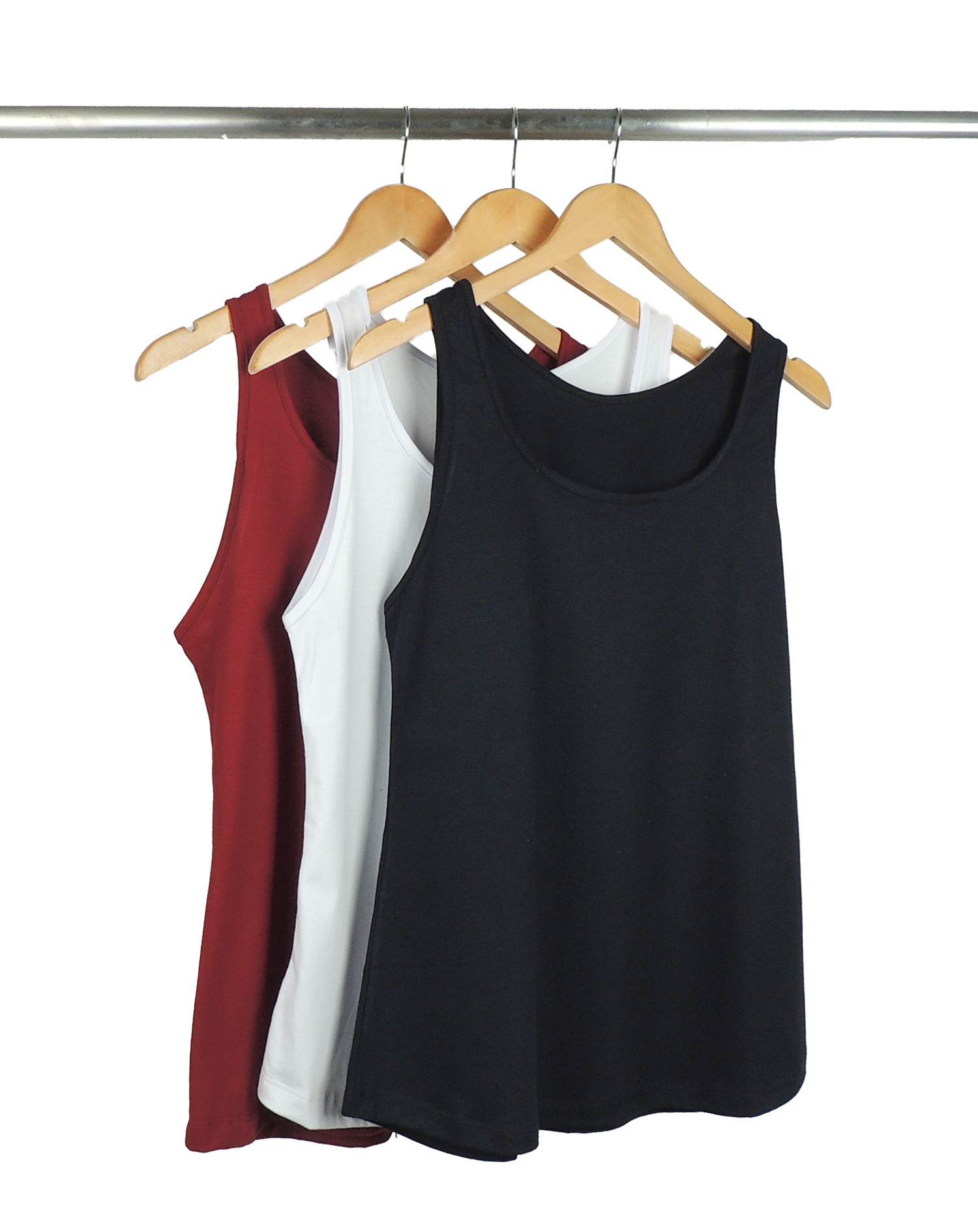 Kit de Regata Feminina de Algodão Direto de Fábrica Loja Mirante